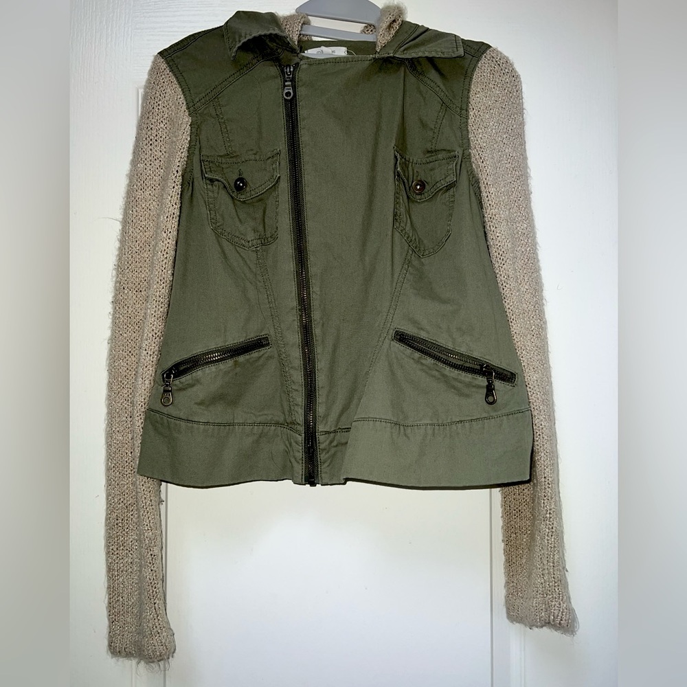 Maurice’s Zip-Up Cozy Arm Hooded Jacket
